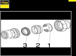 Viega Verschraubung Maxiplex 9031 63 Mm X 2" Rp, Rotguss 6 Viega Verschraubung Maxiplex 9031 63 Mm X 2" Rp, Rotguss -Heimwerkzeuge Viega Verschraubung Maxiplex 9031 63 mm x 2 Rp Rotguss 1