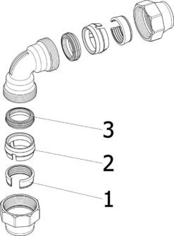 Viega Winkelkupplung Maxiplex 9027 32 Mm, Rotguss 7 Viega Winkelkupplung Maxiplex 9027 32 Mm, Rotguss -Heimwerkzeuge Viega Winkelkupplung Maxiplex 9027 32 mm Rotguss 2