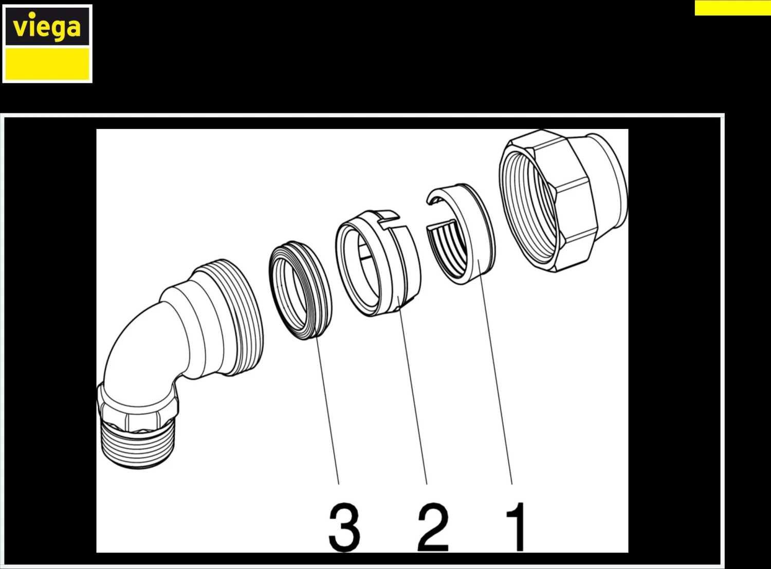 Viega Winkelverschraubung Maxiplex 9021 25 Mm X 3/4" AG, Rotguss 4 Viega Winkelverschraubung Maxiplex 9021 25 Mm X 3/4" AG, Rotguss – Bild 2