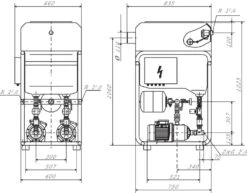 Wilo Regenwasser-Nutzungsanlage 2531205 305, 0,75 KW, 230 V 5 Wilo Regenwasser-Nutzungsanlage 2531205 305, 0,75 KW, 230 V -Heimwerkzeuge Wilo Regenwasser Nutzungsanlage 2531205 305 075 kW 230 V 1