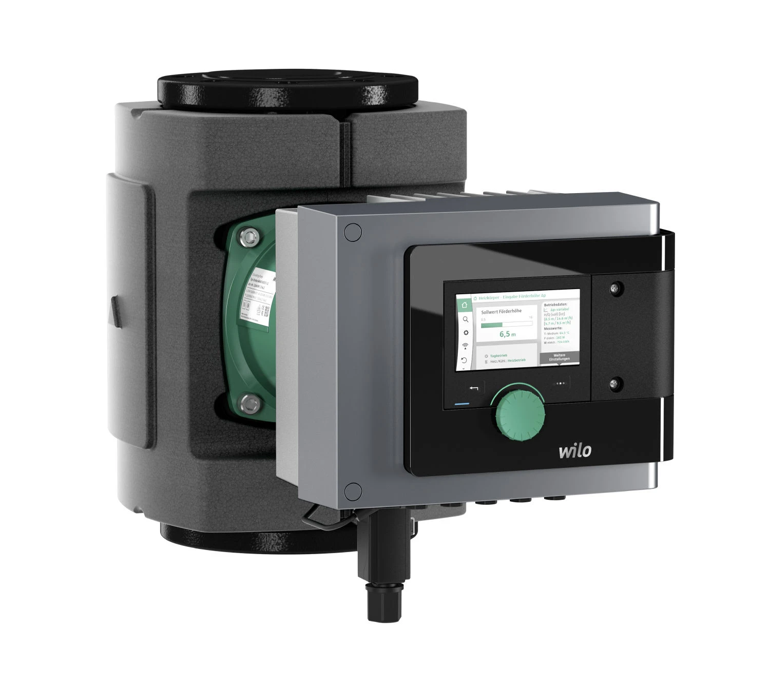 Wilo Stratos MAXO Nassläufer-Pumpe 2186200 40/0,5-12, PN 10, Flansch 3 Wilo Stratos MAXO Nassläufer-Pumpe 2186200 40/0,5-12, PN 10, Flansch