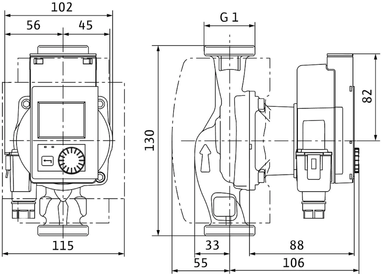 Wilo Stratos Pico Plus Hocheffizienz-Pumpe 4244371 15/0,5-6, 230 V, 50/60 Hz 4 Wilo Stratos Pico Plus Hocheffizienz-Pumpe 4244371 15/0,5-6, 230 V, 50/60 Hz – Bild 2