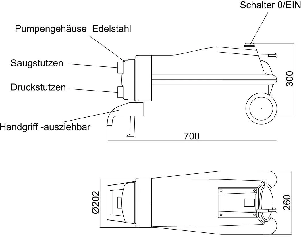 Zehnder Pumpen Schlammsauger 15645 USS 4000, Universal 4 Zehnder Pumpen Schlammsauger 15645 USS 4000, Universal – Bild 2